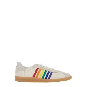 Dsquared2 Men Sneakers - Crosta+Tessuto+Nylon - Bianco+Multicolor